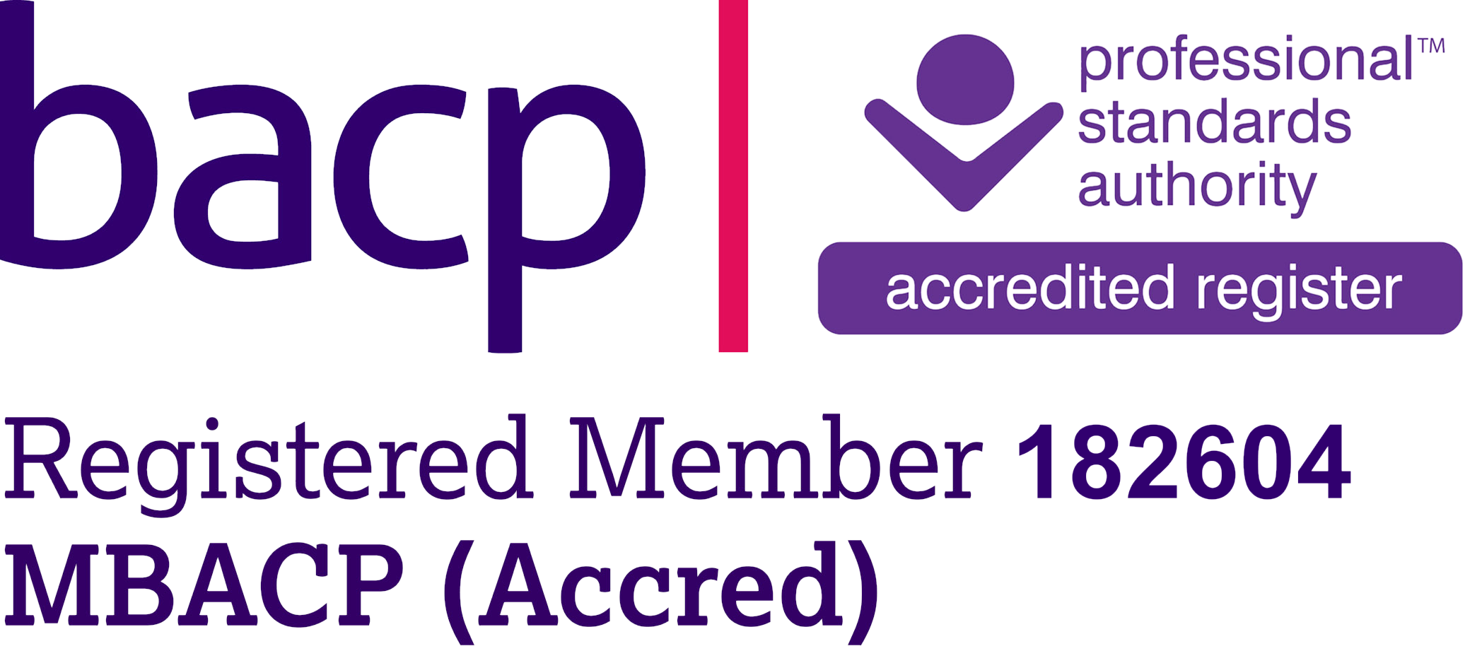 BACP Registered Member - Accredited