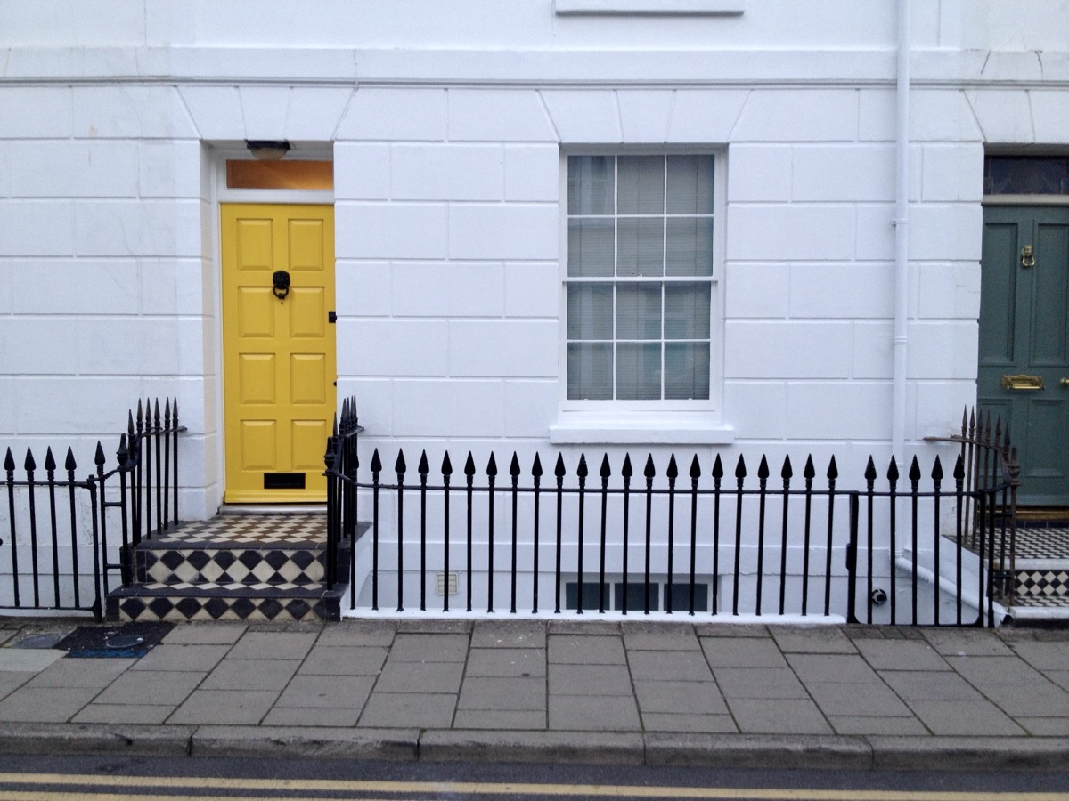 36 Kensington Place - the practice entrance